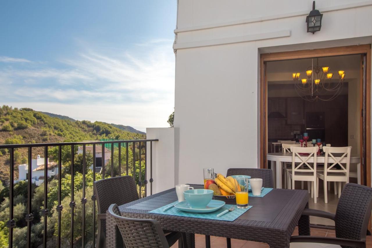 Quiet House In Village Center With Mountains Views Frigiliana Exterior foto